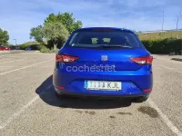 Usado Seat Leon Style 115 CV (84 kW) 2018 Azul Berlina