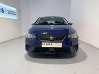 Usado Seat Ibiza Reference 75 CV (55 kW) 2018 Azul Utilitario