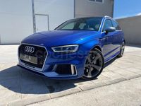 Usado Audi RS3 Performance 400 CV (294 kW) 2019 Azul Berlina