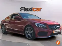 Usado Mercedes C220 170 CV (125 kW) 2017 Rojo Coupe
