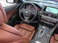 Usado BMW 640 Cabriolet Comfort Edition 320 CV (235 kW) 2015 Negro Descapotable