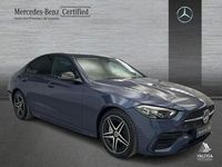 Usado Mercedes C220 AMG line 200 CV (147 kW) 2025 Azul Berlina