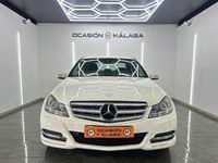 Usado Mercedes C200 Avantgarde 136 CV (100 kW) 2011 Blanco Berlina