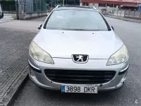 Usado Peugeot 407 Sport 136 CV (100 kW) 2005 Blanco Familiar