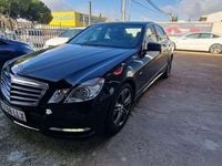 Usado Mercedes E250 Avantgarde 204 CV (150 kW) 2010 Negro Berlina