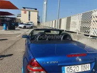 Usado Mercedes SLK200 163 CV (119 kW) 2001 Azul Descapotable