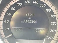 Usado Mercedes C200 136 CV (100 kW) 2009 Negro Familiar