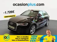 Usado Audi Q3 Sport 150 CV (110 kW) 2018 Negro SUV