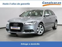 Usado Audi A6 204 CV (150 kW) 2014 Gris Familiar