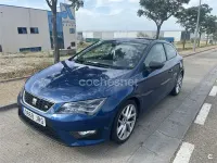 Usado Seat Leon Style 150 CV (110 kW) 2016 Azul Berlina