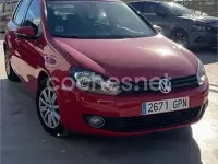Usado VW Golf VI Advance 105 CV (77 kW) 2009 Rojo Utilitario