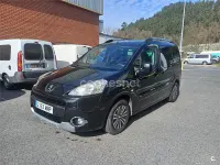 Usado Peugeot Partner Tepee Active 112 CV (82 kW) 2011 Negro Monovolumen