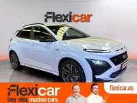 Usado Hyundai Kona N Line 120 CV (88 kW) 2023 Blanco SUV