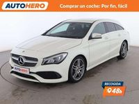 Usado Mercedes CLA200 Shooting Brake AMG line 136 CV (100 kW) 2017 Blanco Familiar