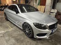 Käytetty Mercedes C220 AMG line 170 HP (125 kW) 2016 Harmaa Coupe - kaksiovinen