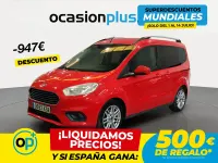 Usado Ford Tourneo Courier Titanium 100 CV (73 kW) 2018 Rojo Monovolumen