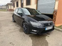 Usado Seat Leon FR 184 CV (135 kW) 2014 Negro Berlina