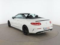 Usado Mercedes C220 AMG line 171 CV (125 kW) 2016 Blanco Descapotable