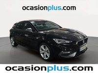 Usado Seat Leon FR 110 CV (80 kW) 2022 Negro Utilitario