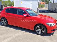 Usado BMW 116 Sport Line 136 CV (100 kW) 2012 Rojo Utilitario