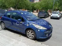 Usado Peugeot 207 110 CV (80 kW) 2006 Azul Berlina