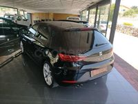 Usado Seat Leon FR 184 CV (135 kW) 2017 Negro Berlina