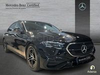 Usado Mercedes E220 197 CV (144 kW) 2024 Negro Berlina