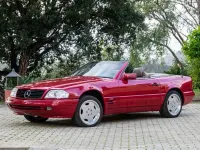 Usado Mercedes SL600 393 CV (289 kW) 1997 Rojo Coupe