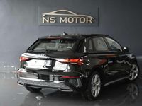 Usado Audi A3 Sportback S-Line 110 CV (80 kW) 2021 Negro Utilitario
