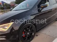 Usado Seat Leon FR 150 CV (110 kW) 2018 Negro Berlina