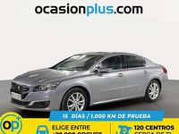 Usado Peugeot 508 Allure 163 CV (119 kW) 2014 Gris Berlina