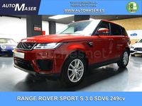 Usado Land Rover Range Rover Sport S 249 CV (183 kW) 2020 Rojo SUV