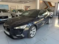 Usado Seat Leon FR 150 CV (110 kW) 2022 Negro Berlina