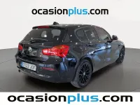 Usado BMW 116 116 CV (85 kW) 2015 Negro Utilitario