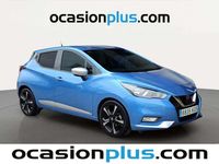 Usado Nissan Micra S 90 CV (66 kW) 2017 Azul Utilitario