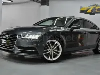 Usado Audi A7 Sportback S-Line 218 CV (160 kW) 2015 Gris / plata Utilitario