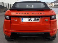 Usado Land Rover Range Rover evoque HSE Dynamic 179 CV (131 kW) 2016 Naranja Descapotable