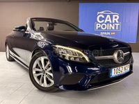 Käytetty Mercedes C220 194 HP (142 kW) 2019 Sininen Avoauto