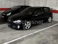 Usado VW Golf VI GTI 210 CV (154 kW) 2009 Negro Utilitario