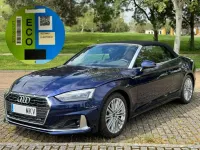 Usado Audi A5 Cabriolet Advanced 204 CV (150 kW) 2023 Azul Descapotable