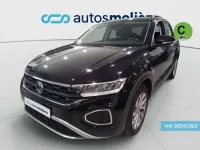 Usado VW T-Roc Life 110 CV (80 kW) 2023 Negro SUV