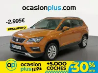 Usado Seat Ateca 4Drive 150 CV (110 kW) 2018 Naranja SUV
