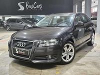 Usado Audi A3 Sportback Ambition 140 CV (102 kW) 2010 Negro Utilitario