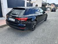 Usado Audi A4 S-Line 150 CV (110 kW) 2016 Negro Familiar