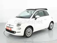 Usado Fiat 500C Lounge 85 CV (62 kW) 2016 Blanco Descapotable
