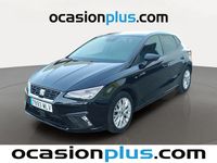 Usado Seat Ibiza FR 110 CV (80 kW) 2023 Negro Utilitario