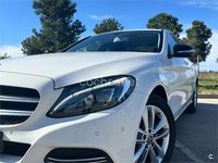 Usado Mercedes C180 Avantgarde 156 CV (114 kW) 2015 Blanco Berlina
