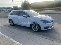 Usado Seat Leon ST 150 CV (110 kW) 2018 Blanco Familiar