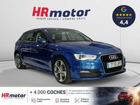 Usado Audi A3 Ambition 110 CV (80 kW) 2016 Azul Utilitario