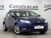 Usado Ford Focus Trend+ 125 CV (91 kW) 2017 Azul Familiar